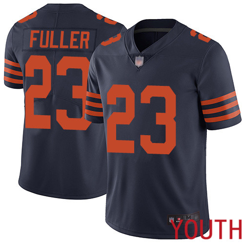 Chicago Bears Limited Navy Blue Youth Kyle Fuller Jersey NFL Football #23 Rush Vapor Untouchable->youth nfl jersey->Youth Jersey